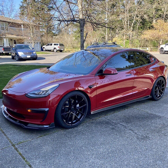 2017 - 24 Tesla Model 3 IKON Style Side Skirts