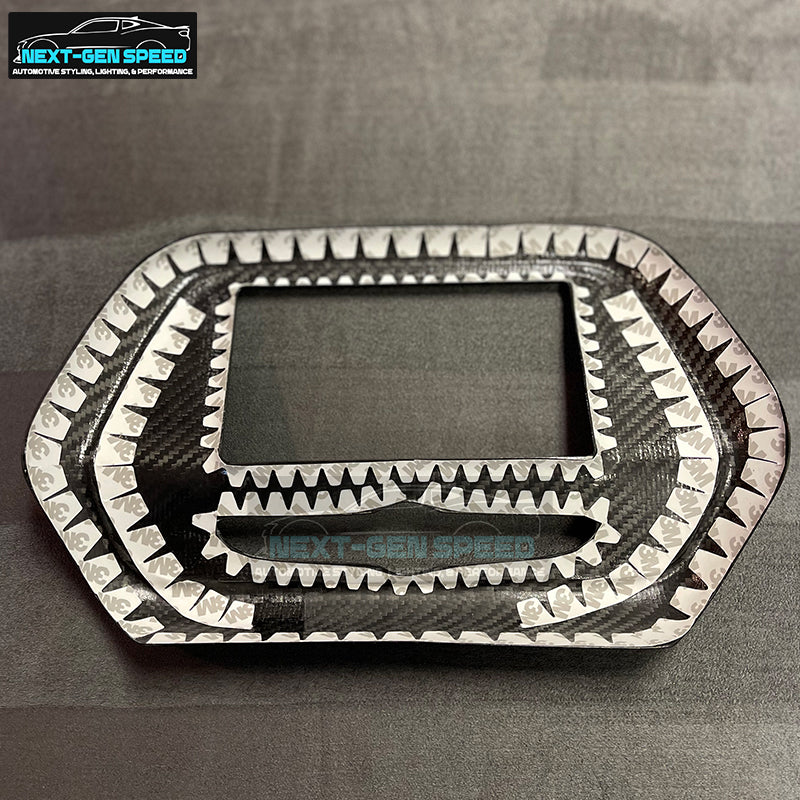 2016 - 24 Camaro LT/RS/LT1 Carbon Fiber 7" Radio Screen Trim Cover | Next-Gen Carbon