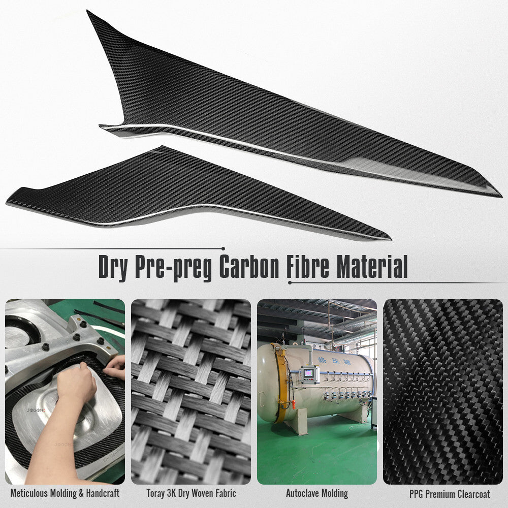 2026+ C8 Corvette Carbon Fiber Side Dash Console Panel Covers image 4