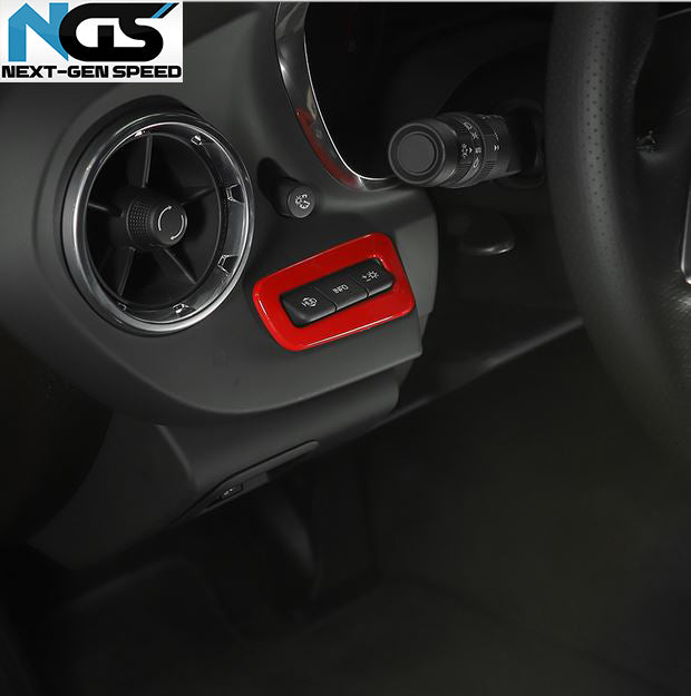 2016 - 24 Camaro Carbon Fiber / Colored Heads Up Display Controls Trim