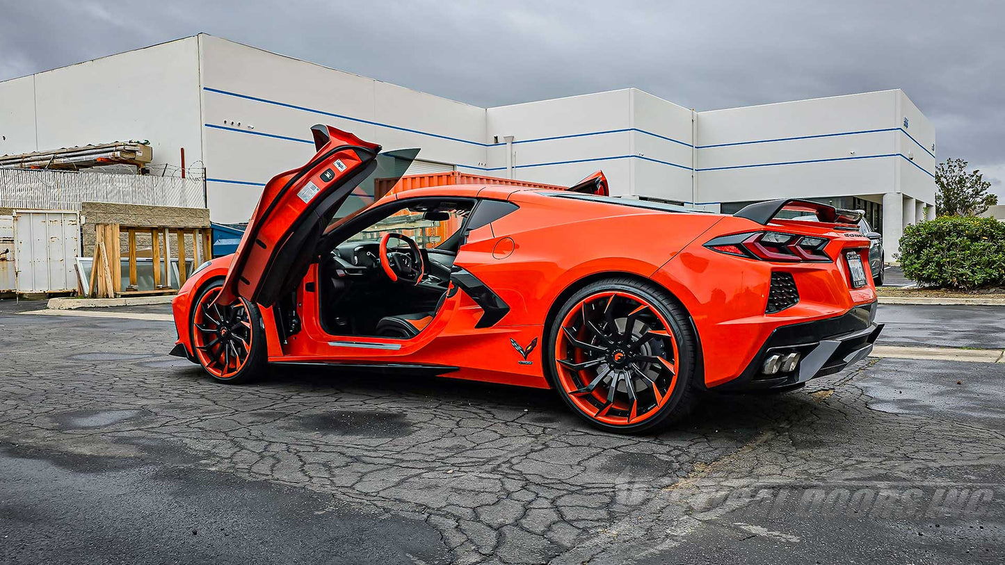 C8 Corvette ZLR Doors Conversion Hinge Kit