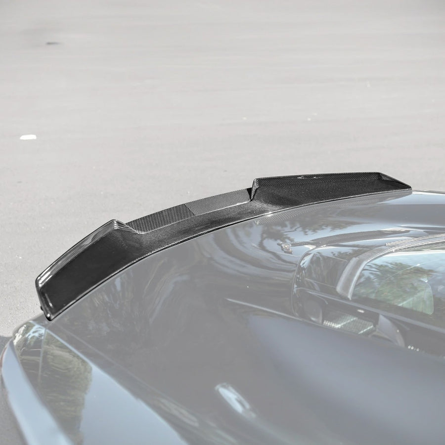 C8 Corvette Z06 Carbon Fiber Spoiler Wicker Bill Kit