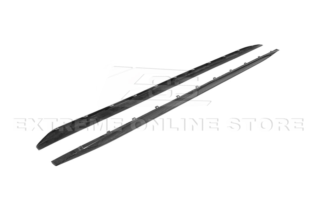 2020+ Cadillac CT4-V Blackwing Front Splitter, Canards, and Side Skirts