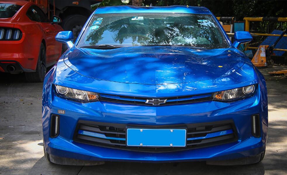 2016 - 18 Camaro LT/RS Colored Front Grille Trim Inserts ABS | Red/Blue/Chrome