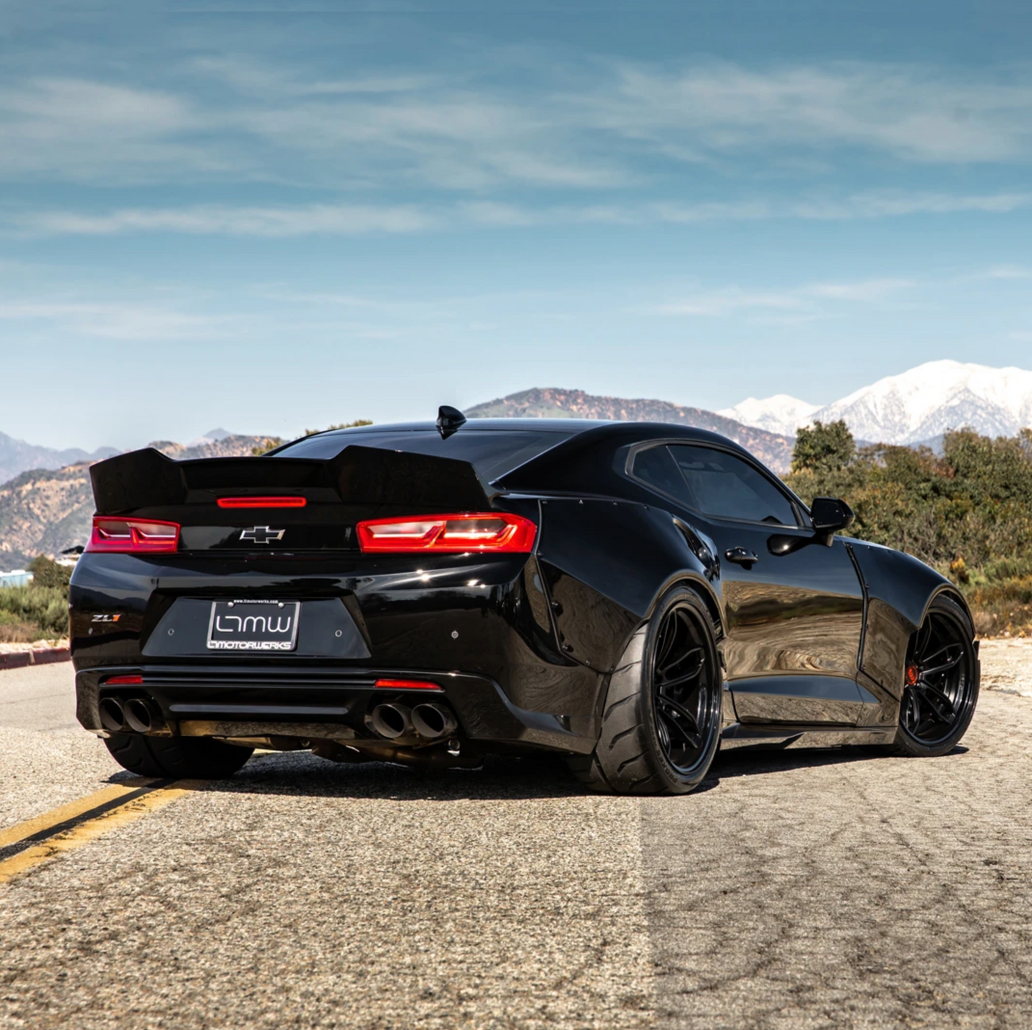 2016 - 18 Chevy Camaro LT/RS/SS 4-Piece Wide Body Kit - Streetfighter LA