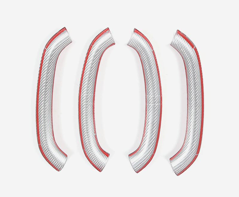 C8 Corvette Real Red Carbon Fiber Steering Wheel Conversion Cover Kit | Stingray / Z06