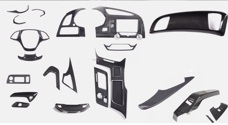 C7 Corvette Carbon Fiber Interior Trim Cover Kit | 2014-19 Corvette C7