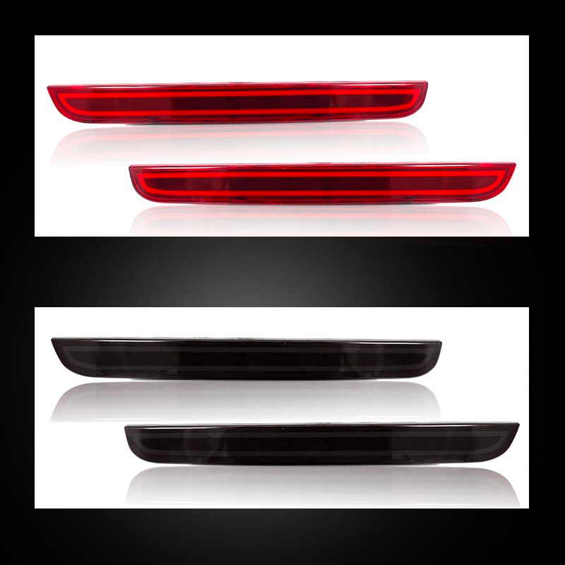 2015 - 24 Dodge Challenger Smoked LED Rear Reflectors
