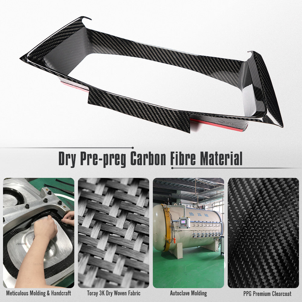 2026+ C8 Corvette Carbon Fiber Speedometer Cluster Trim Cover image 6