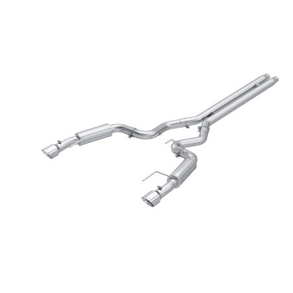 2024+ Mustang GT S650 MBRP Armor Lite Cat-Back Exhaust - Dual Split Rear