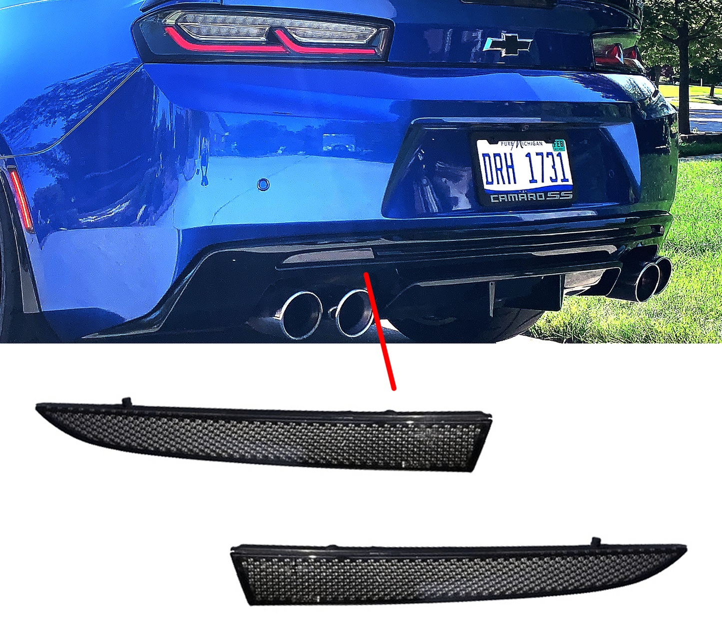 2016 - 24 Camaro Smoked Exterior LED Lighting Kit