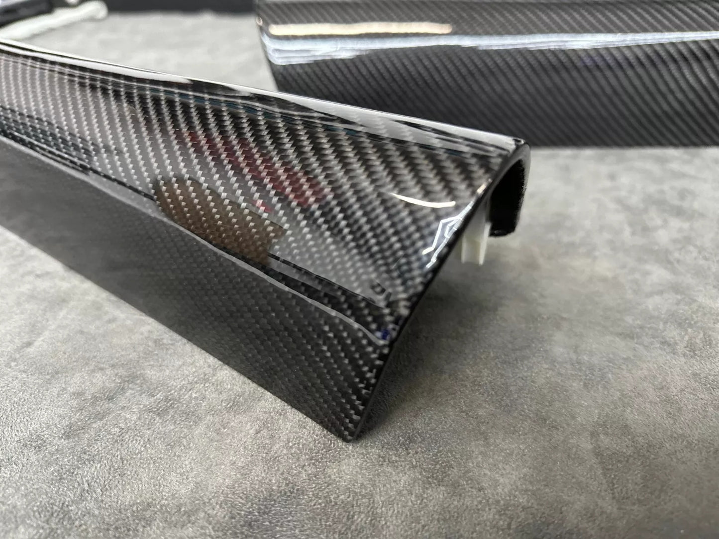 C8 Corvette Carbon Fiber Interior Windshield A-Pillar Replacements | Next-Gen Carbon