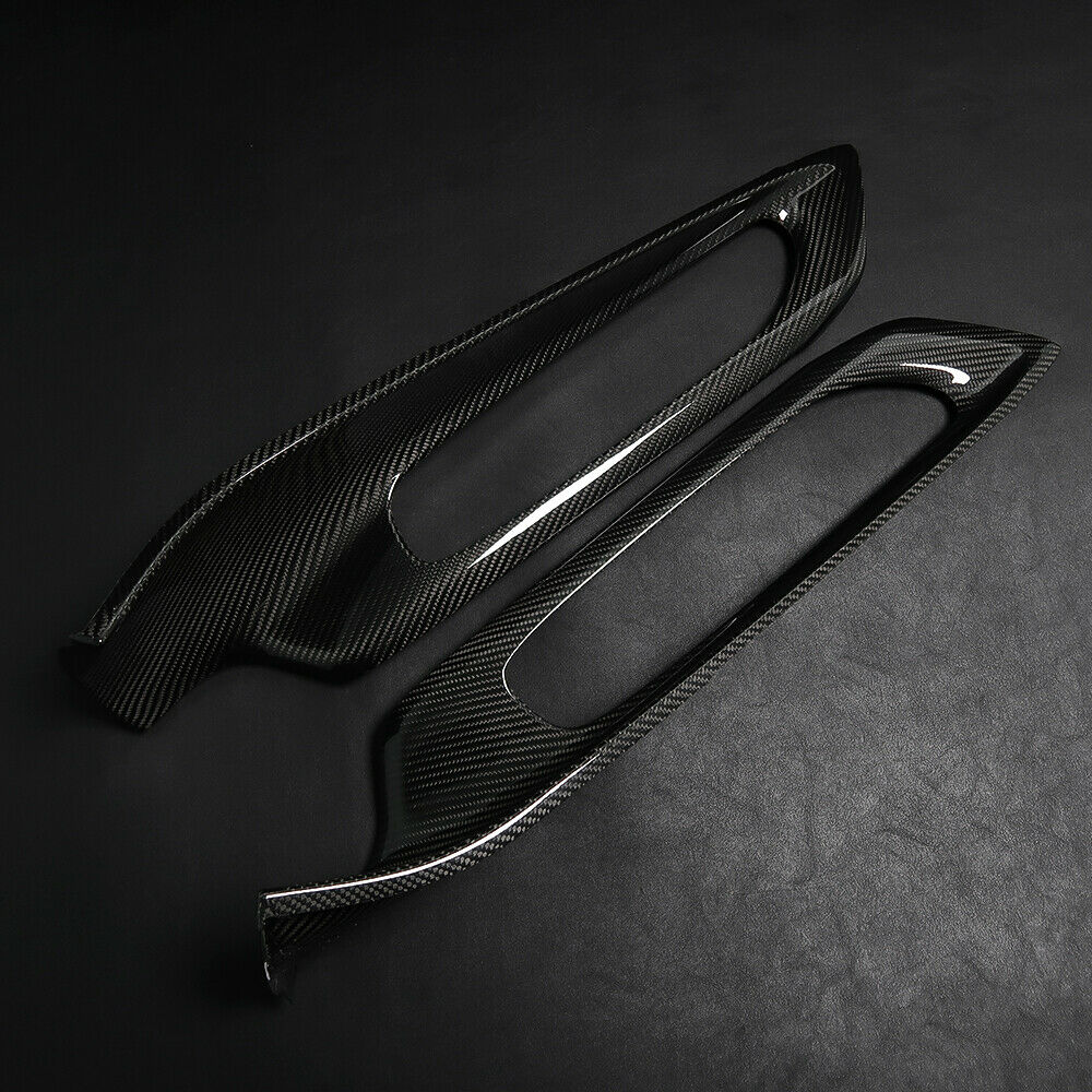 C8 Corvette Carbon Fiber Window Switch Frame Trim Covers | Next-Gen Carbon