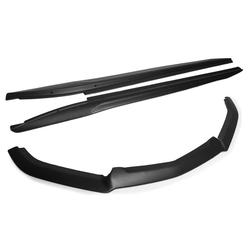 2014 - 19 Cadillac CTS Carbon Fiber Front Splitter & Side Skirts