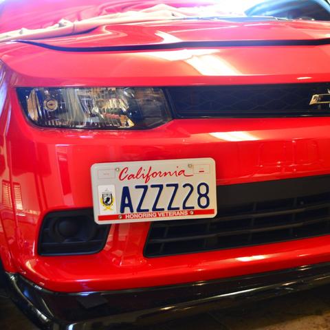 2010 - 15 Camaro Front License Plate Holder | ZL1 Addons