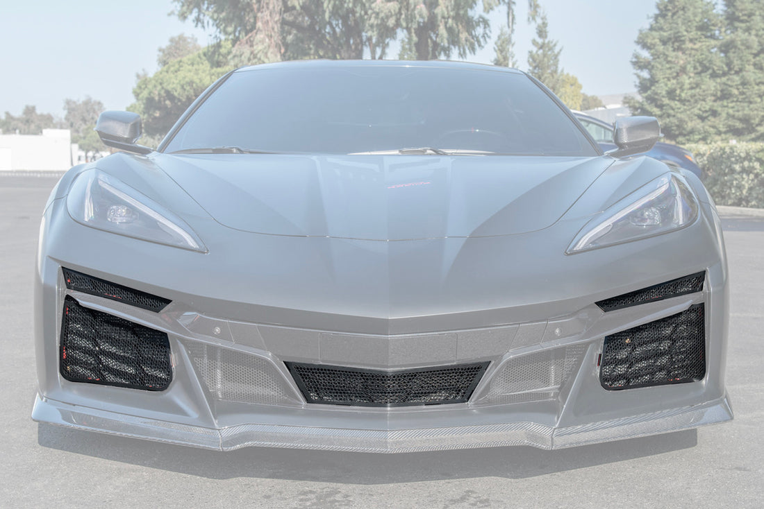 New C8 Z06/E-Ray Protective Grille Inserts/Splash Guards
