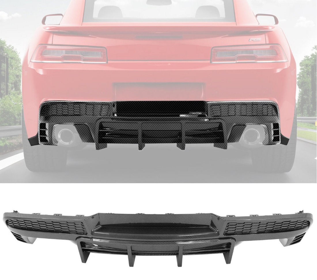 Unveiling the New 2014-15 Camaro Stealth Quad Tip Rear Diffuser: A Fusion of Style and Performance