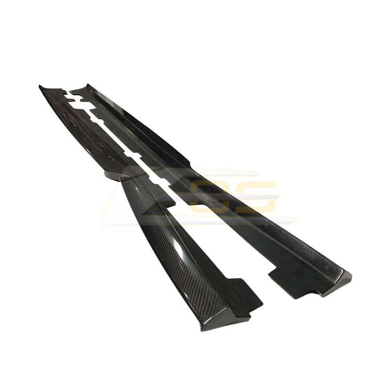 2016 - 24 Camaro SS T6 Carbon Fiber Front Splitter Lip &amp; Side Skirts Kit