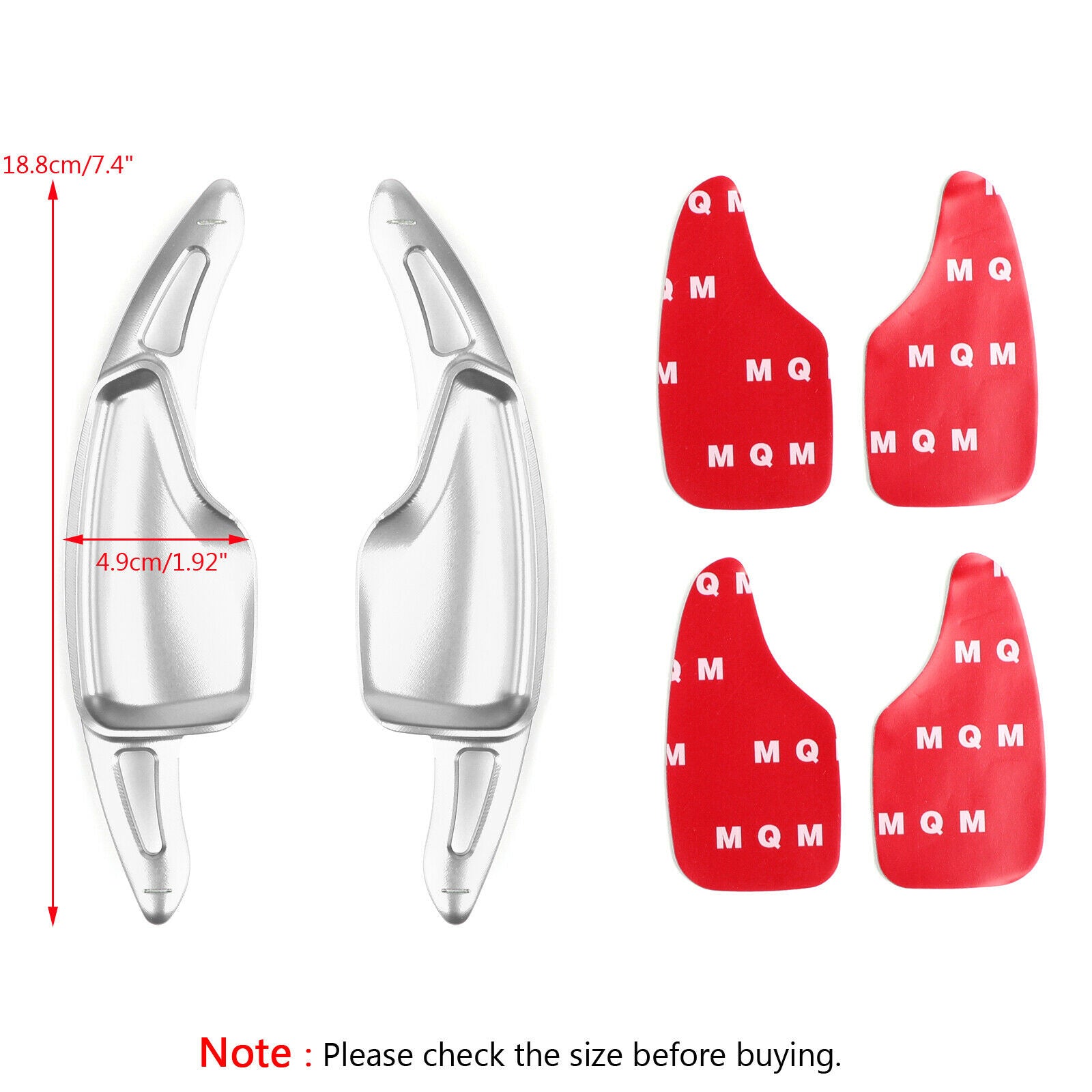 2016 - 24 Camaro Aluminum Paddle Shifter Cover Extensions | Red/Blue/Green/Silver/Black image 10
