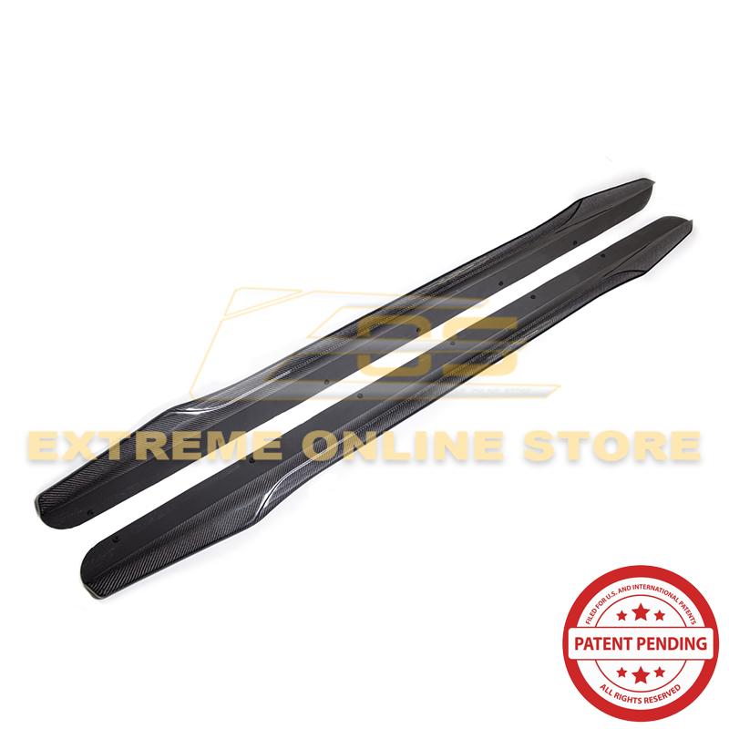 2009 - 15 CTS-V Sedan / Wagon Carbon Fiber Side Skirts