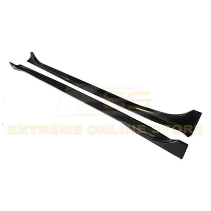 2017 - 24 Tesla Model 3 Gloss Black Performance Side Skirts