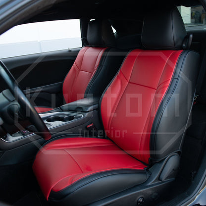 2015 - 23 Dodge Charger Colored Leather Seat Covers