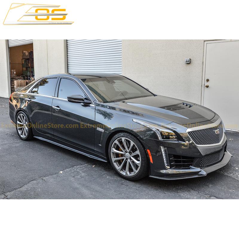 2016 - 19 Cadillac CTS-V Carbon Fiber Front Splitter
