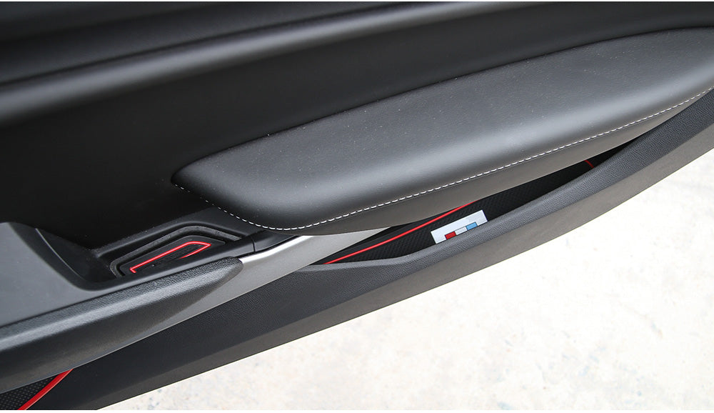 2016 - 24 Camaro Interior Non-Slip Rubber Mats (9 PC) image 4