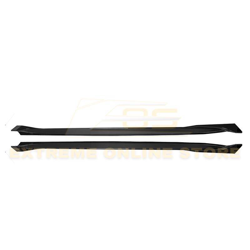 2017 - 24 Tesla Model 3 Gloss Black Performance Side Skirts