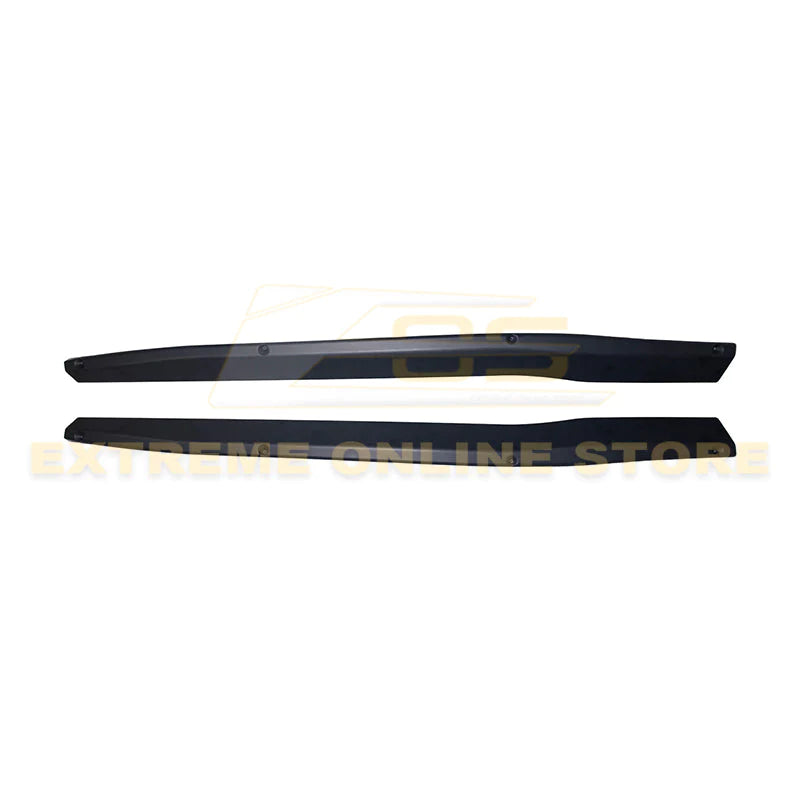 2016 - 24 Camaro 1LE Refresh Style Side Skirts (Unpainted / Gloss Black)