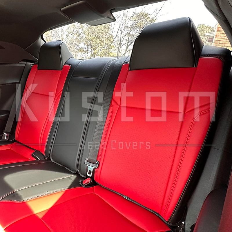 2015 - 23 Dodge Charger Colored Leather Seat Covers