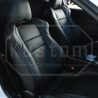 2012 - 21 Subaru BRZ Two-Tone Custom Leather Seat Covers