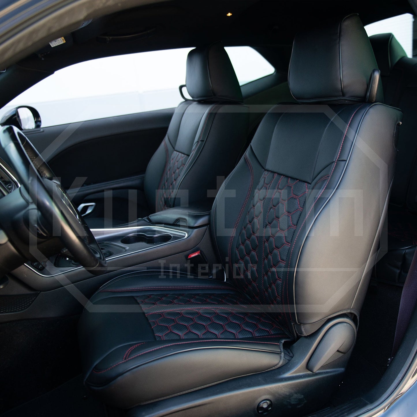 2015 - 23 Dodge Charger Colored Leather Seat Covers