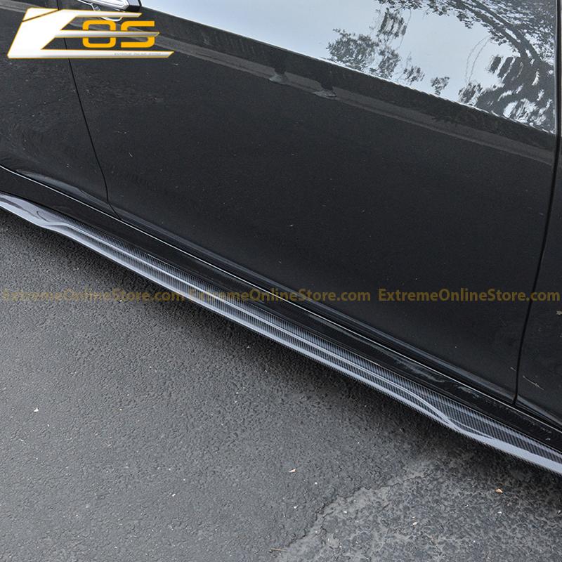 2016 - 19 Cadillac CTS-V Carbon Fiber Side Skirt Rocker Panels