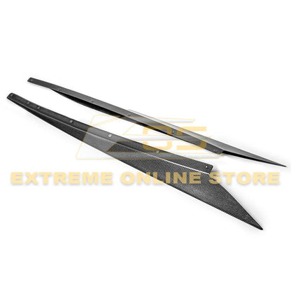 C8 Corvette Z51 Add-on Carbon Fiber Side Skirts Rocker Panels