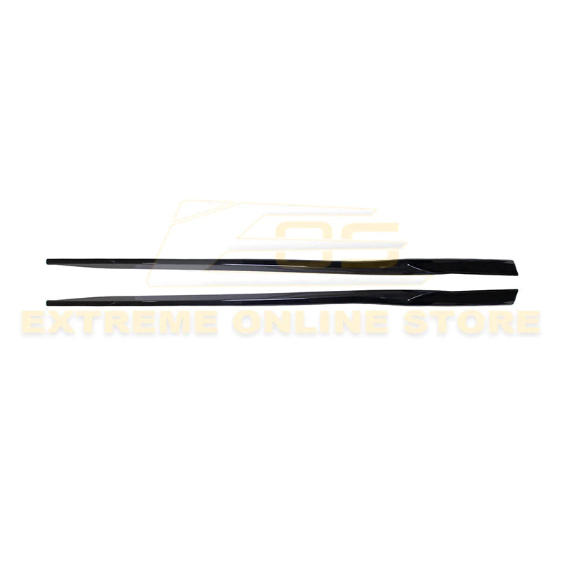 2016 - 24 Camaro 1LE Refresh Style Side Skirts (Unpainted / Gloss Black)
