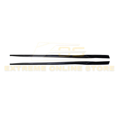 2016 - 24 Camaro 1LE Refresh Style Side Skirts (Unpainted / Gloss Black)