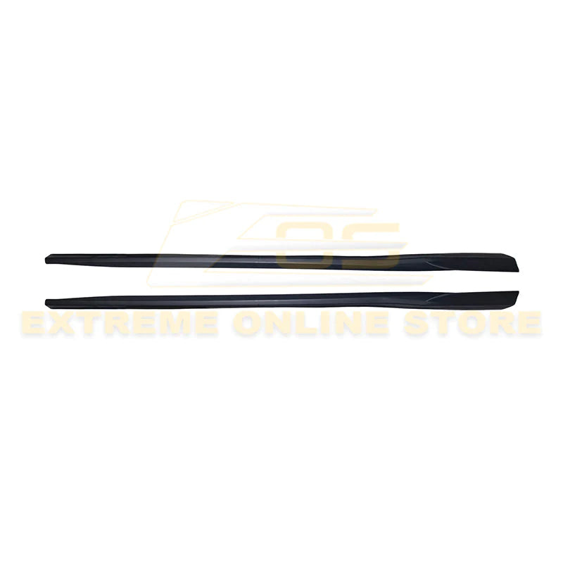 2016 - 24 Camaro 1LE Refresh Style Side Skirts (Unpainted / Gloss Black)