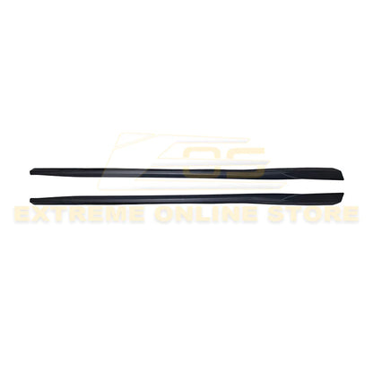 2016 - 24 Camaro 1LE Refresh Style Side Skirts (Unpainted / Gloss Black)