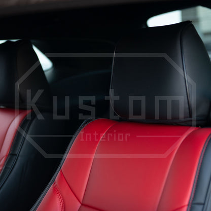 2015 - 23 Dodge Charger Colored Leather Seat Covers