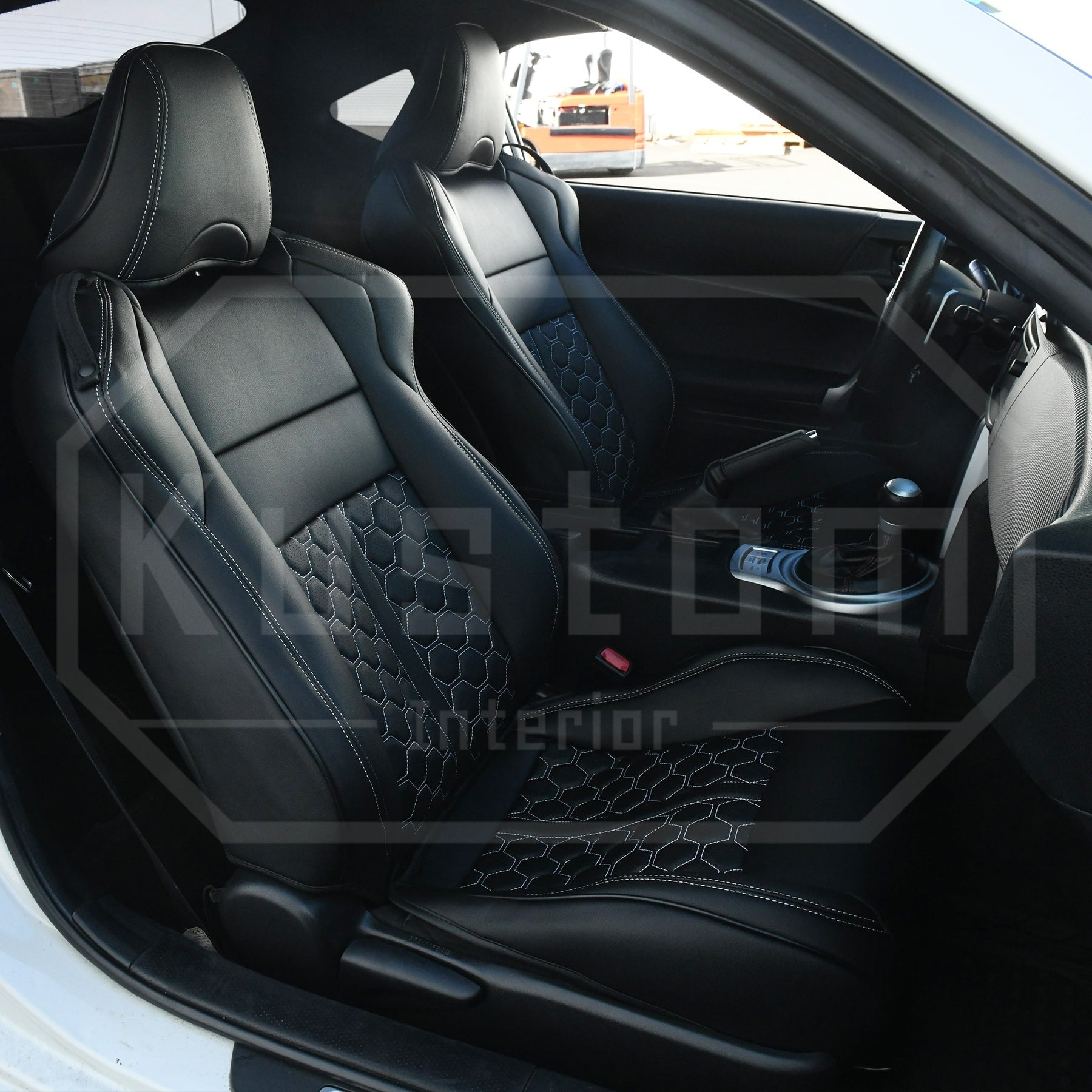 2012 - 21 Subaru BRZ Two-Tone Custom Leather Seat Covers