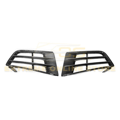 2016 - 19 Cadillac CTS-V Carbon Fiber Front Side Grille Bezel Insert