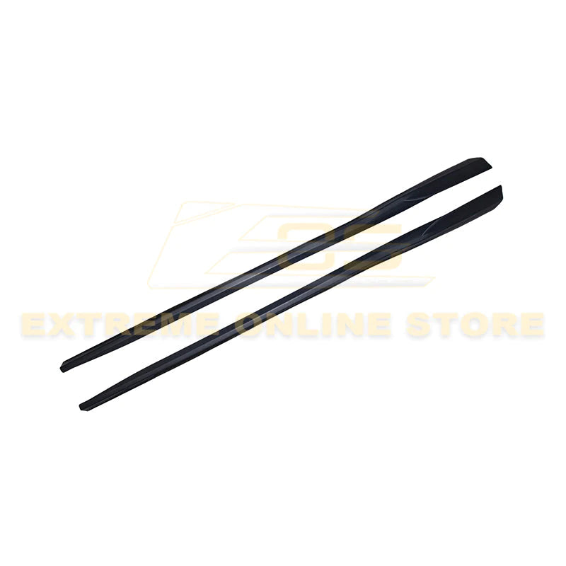 2016 - 24 Camaro 1LE Refresh Style Side Skirts (Unpainted / Gloss Black)