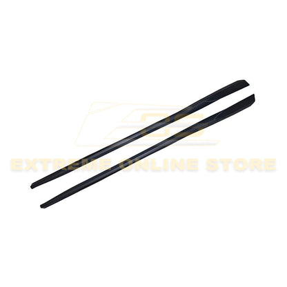 2016 - 24 Camaro 1LE Refresh Style Side Skirts (Unpainted / Gloss Black)