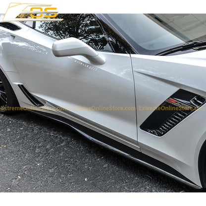 2014 - 19 C7 Corvette Z06 Conversion Side Skirts Rocker Panels