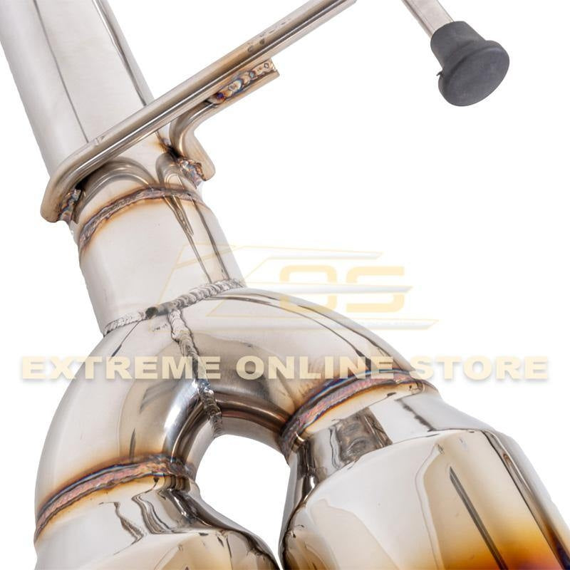 2015 - 21 WRX / STI Axel Back Quad Brunt Tips Exhaust