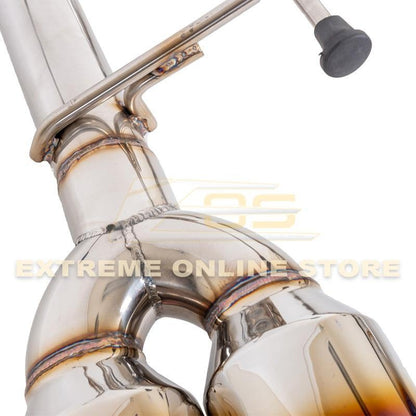 2015 - 21 WRX / STI Axel Back Quad Brunt Tips Exhaust