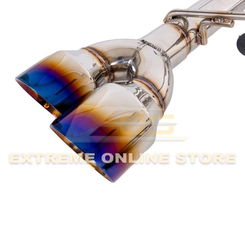 2015 - 21 WRX / STI Axel Back Quad Brunt Tips Exhaust
