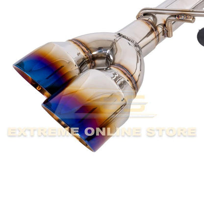 2015 - 21 WRX / STI Axel Back Quad Brunt Tips Exhaust