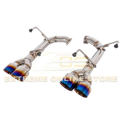 2015 - 21 WRX / STI Axel Back Quad Brunt Tips Exhaust